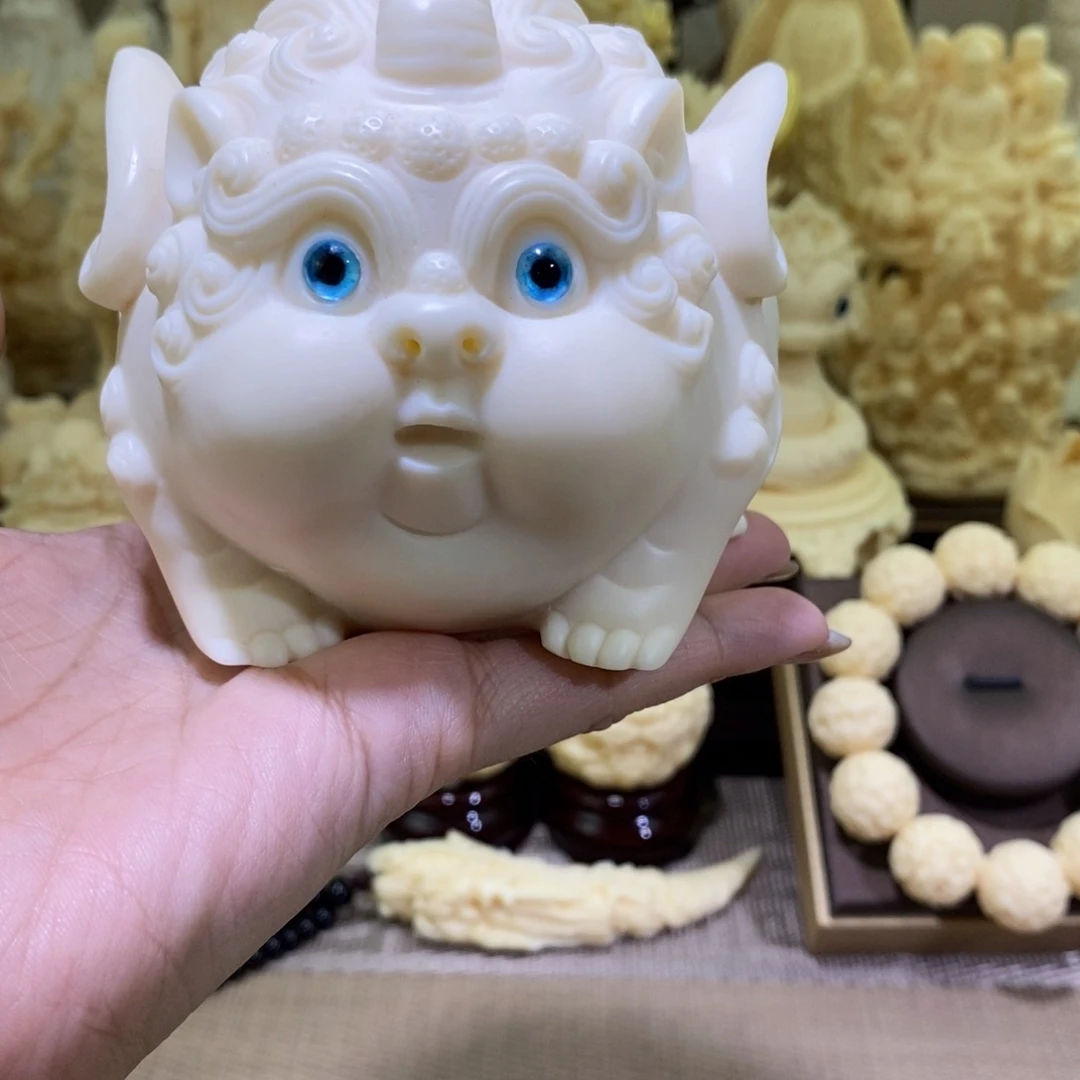 菩提根/象牙果把件象牙果大号胖嘟嘟貔貅