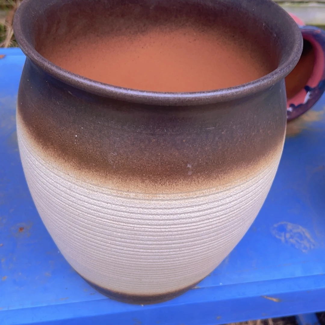 紫砂花盆高度32口径24