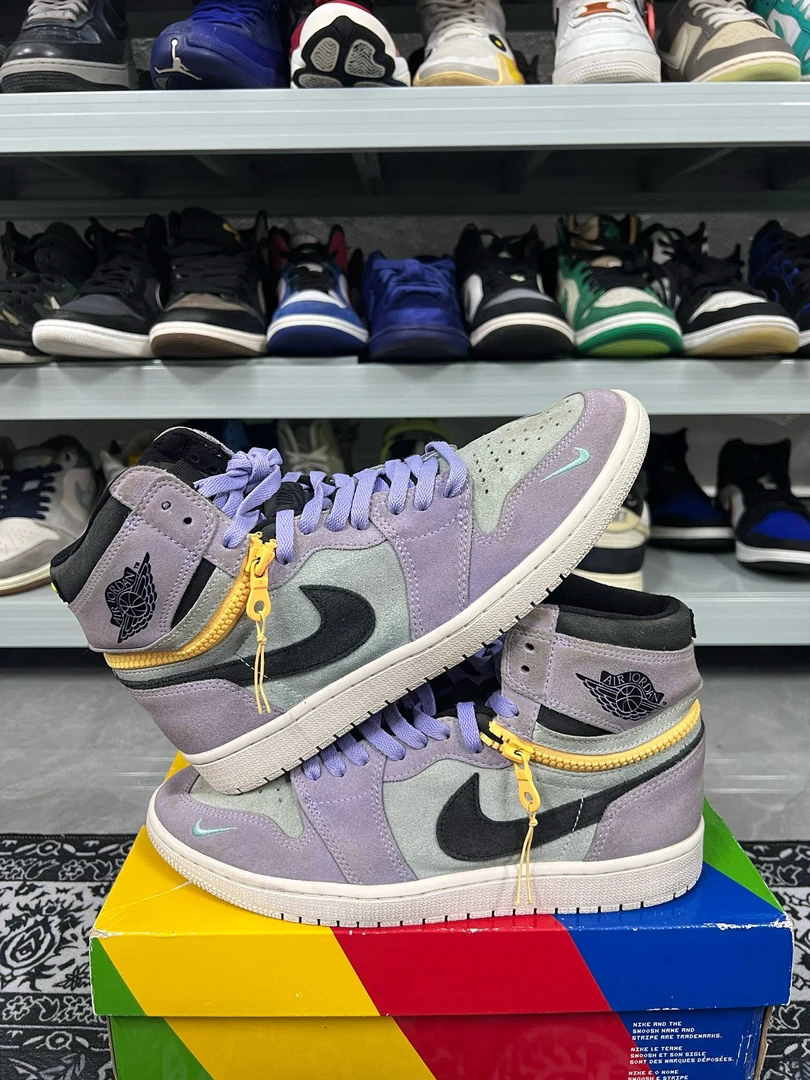 90新 maje 43码/aj1紫罗兰休闲鞋/二手正品