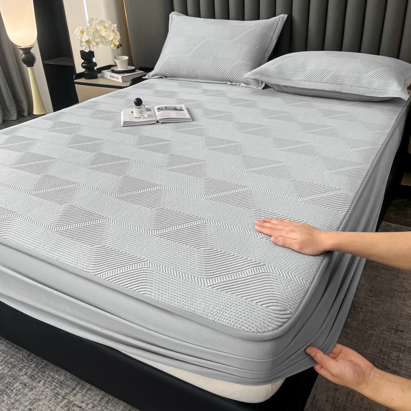 【爱巢】夏季亲肤凉席时尚线下尾单凉感空调冰丝席凉感透气亲肤席子