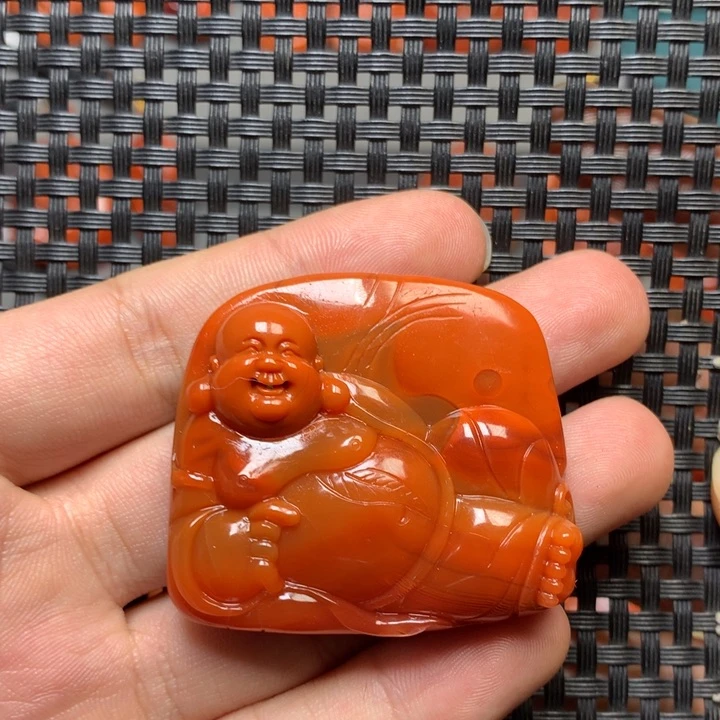 吊坠(不含链)未镶嵌南红玛瑙