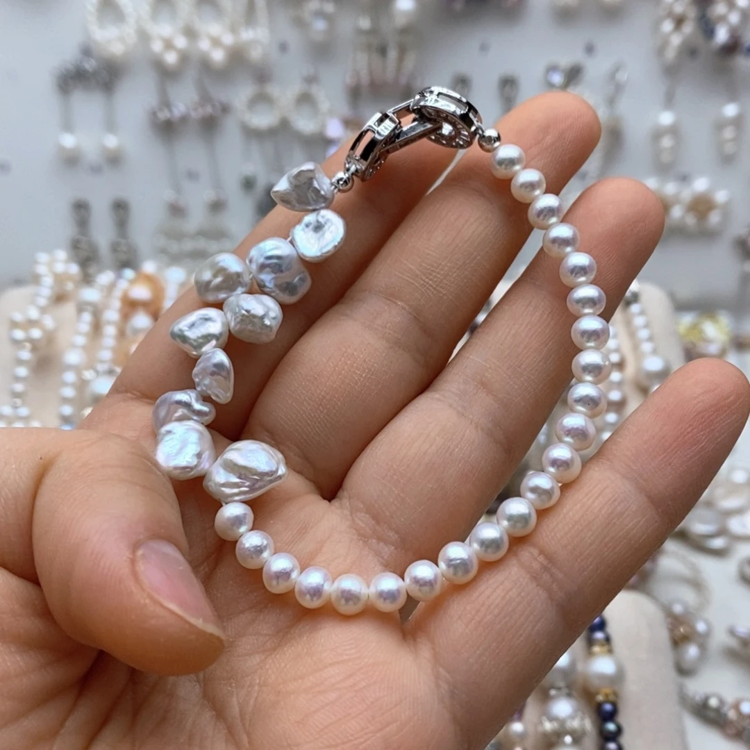 颈饰未镶嵌淡水珍珠