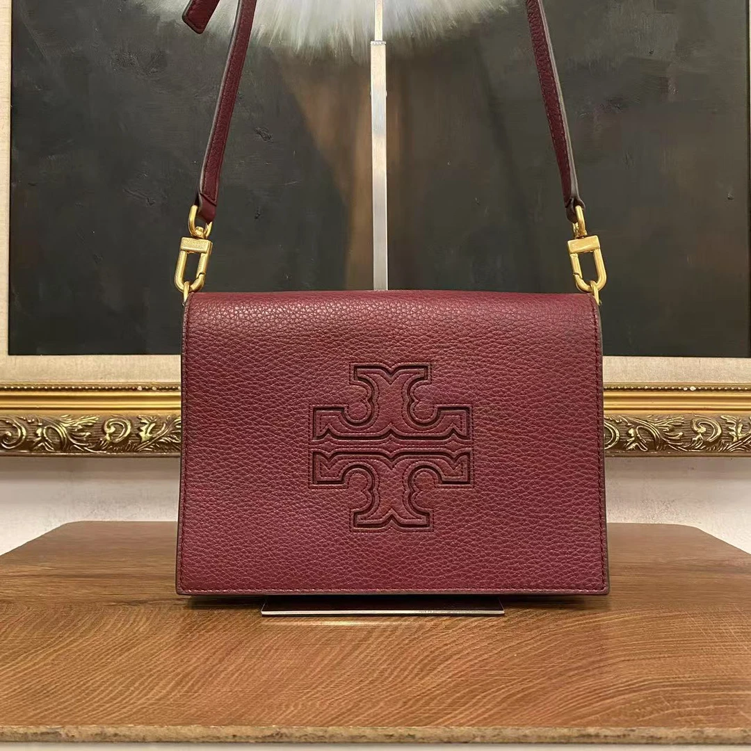95新 TORY BURCH/汤丽柏琦 TB斜跨包/000865经典单肩包