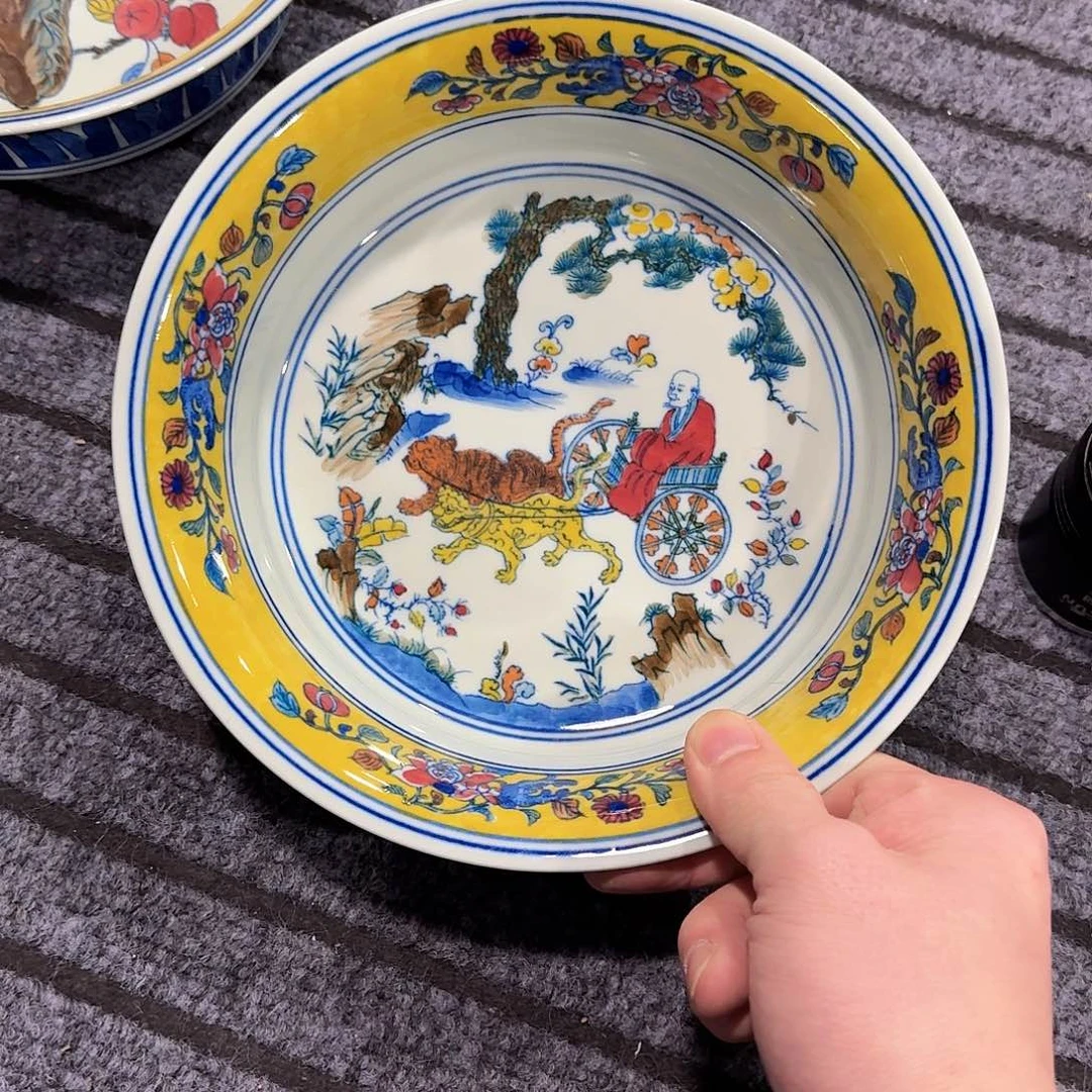 摆件瓷//////景德镇陶瓷瓷器。绿。