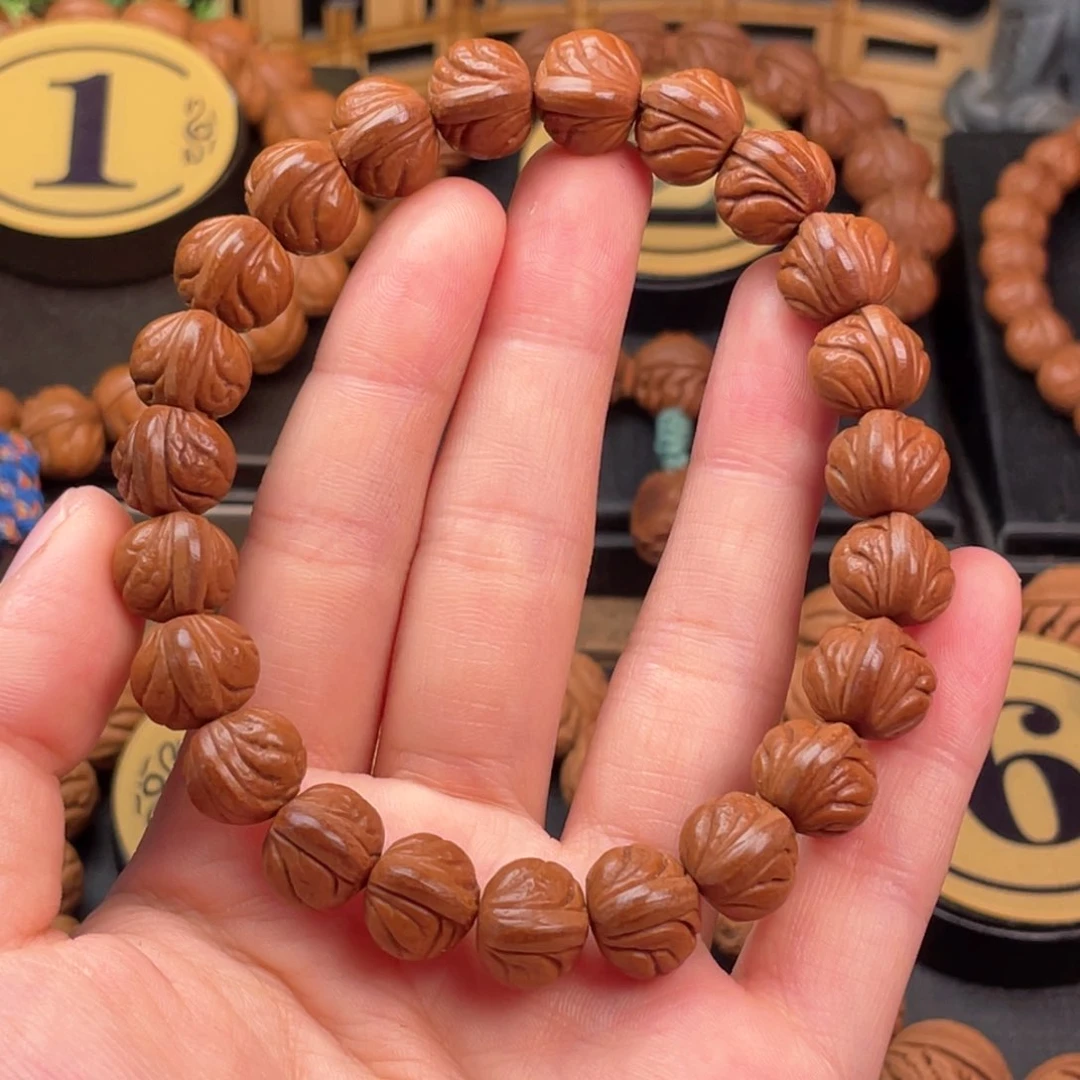 吊坠桃核玉龙脊12