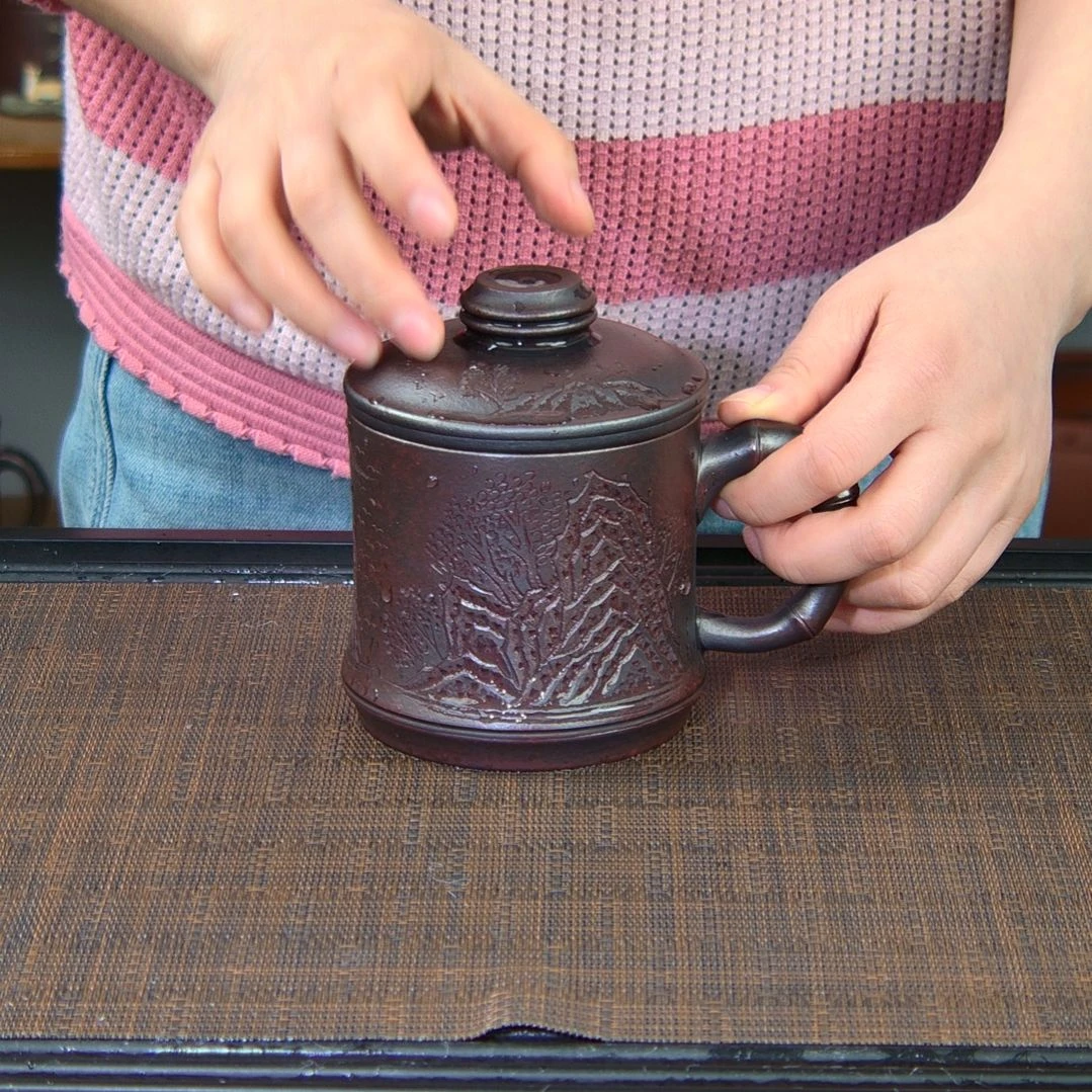 紫砂茶杯高货放漏