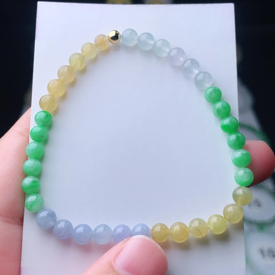 翡翠未镶嵌手链翡翠