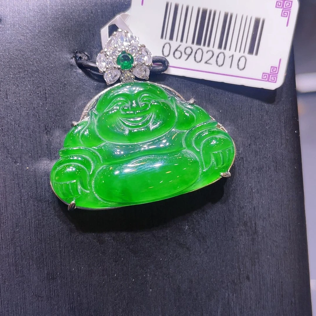 翡翠未镶嵌颈饰吊坠