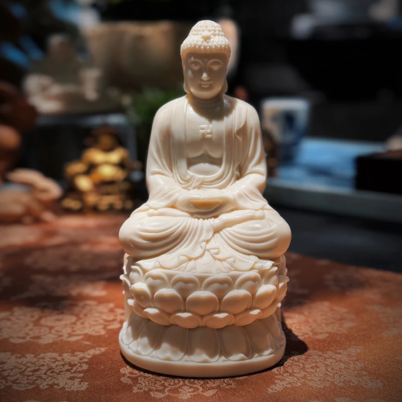 如来摆件高端中国风人物摆件中式工艺品茶室内空间桌面装饰品摆设