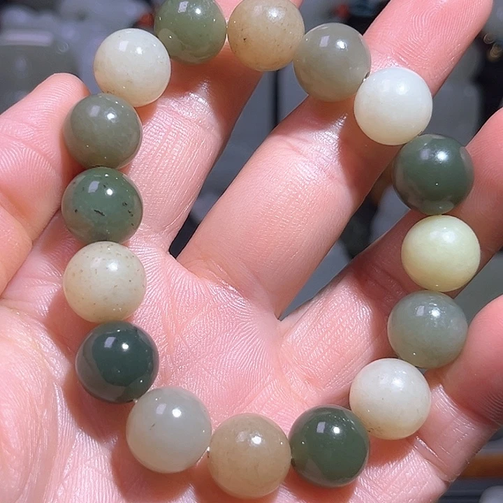 手串未镶嵌和田玉（糖玉）