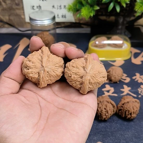 把件文玩核桃肚47，边45全品无修南瓜墩，6号