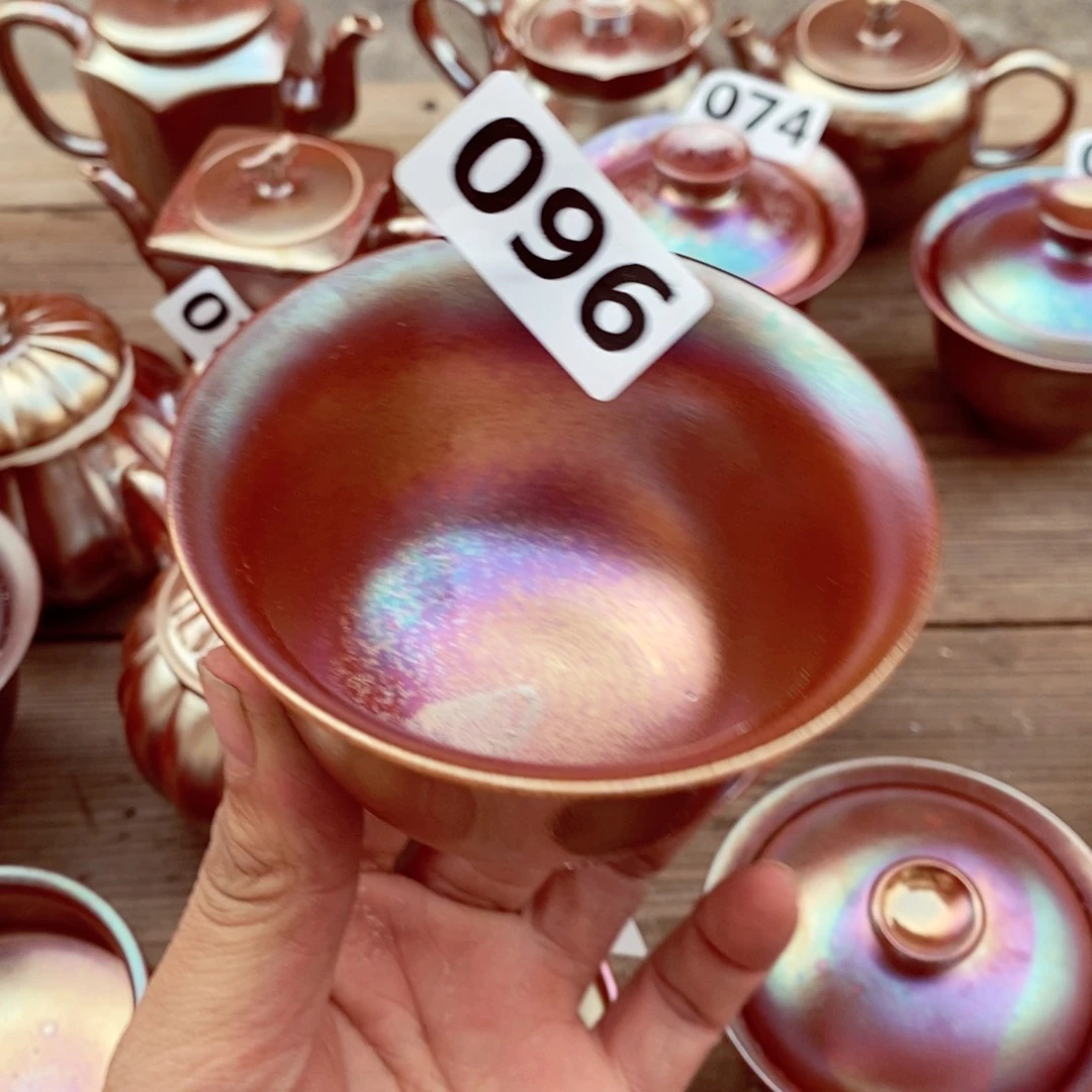 柴烧茶具陶瓷杯子