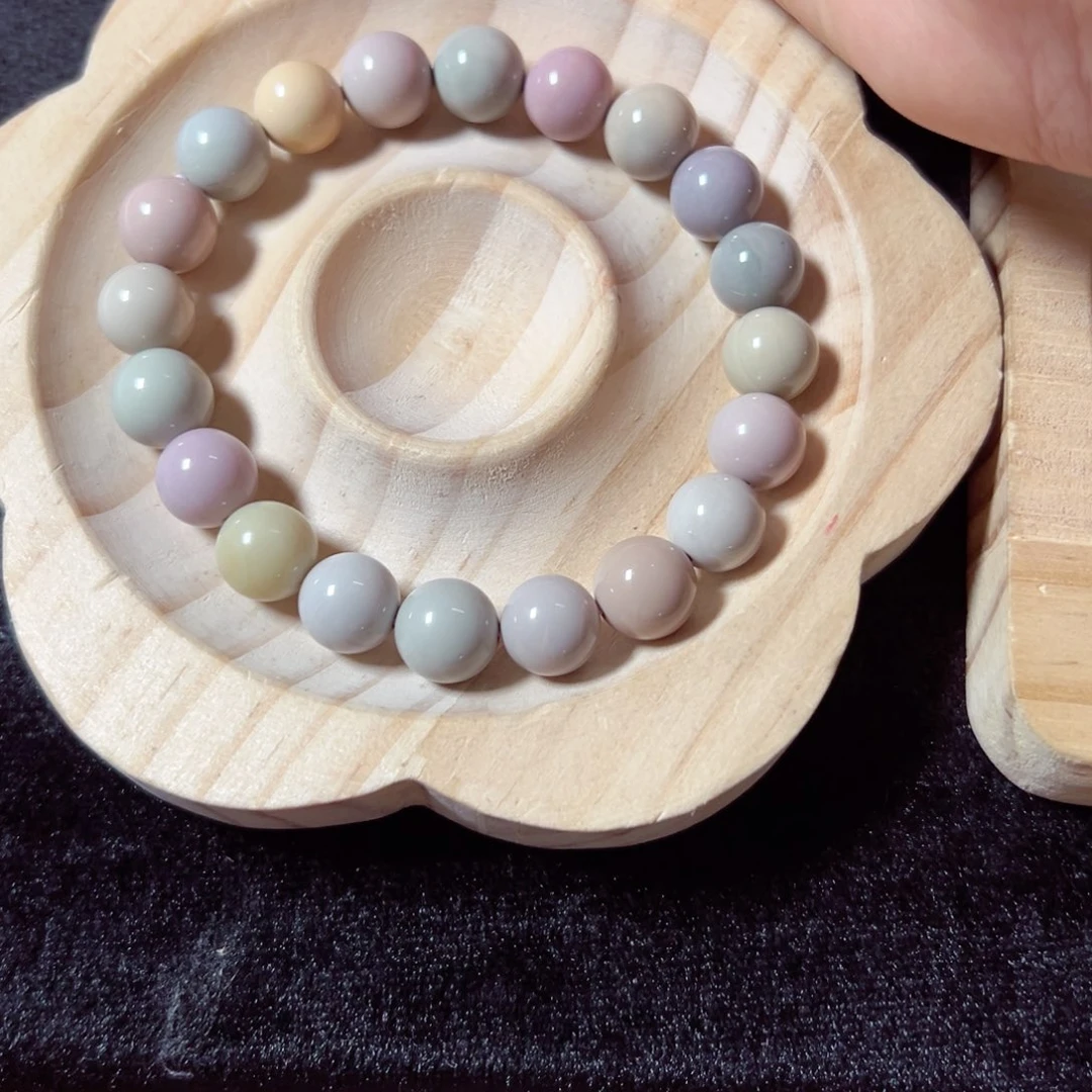 我***呀石英质玉手链未镶嵌75