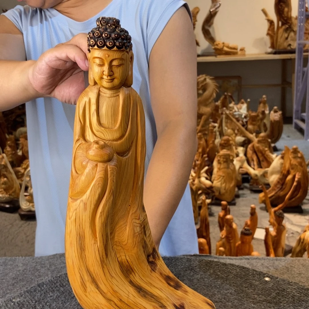 柏木（崖柏）太行崖柏根雕摆件
