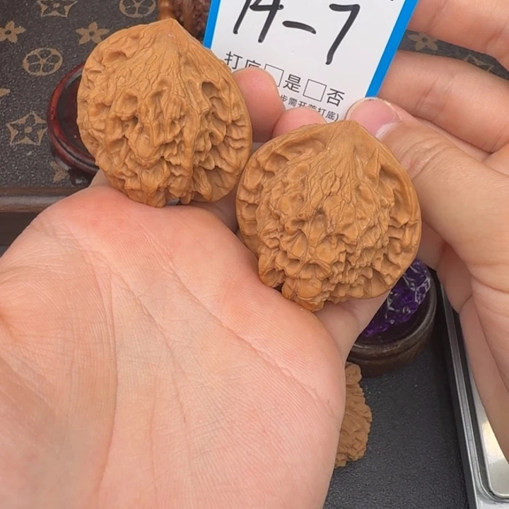 文玩核桃吊坠官帽44