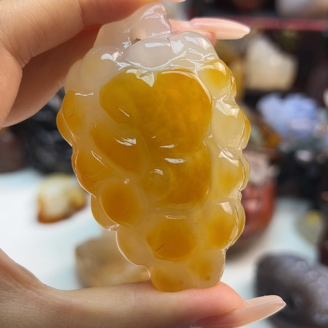 玛瑙/玉髓合金颈饰