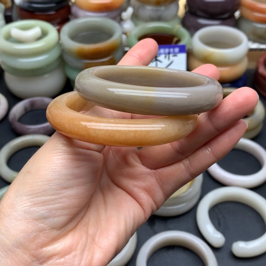 石英质玉手镯未镶嵌晶*福利秒杀不退货有瑕疵
