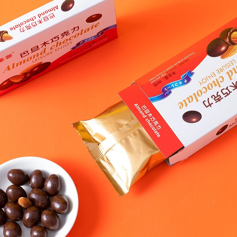 【民治同款】坚果黑巧克力夹心袋装休闲零食坚果夹心香浓可可脂袋装