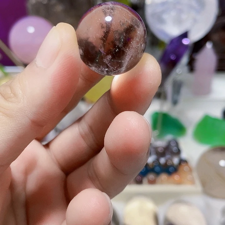 水晶摆件未镶嵌小幽灵