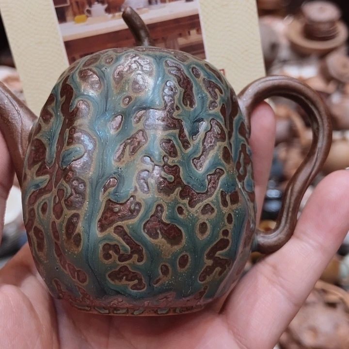 柴烧老岩泥高端茶器