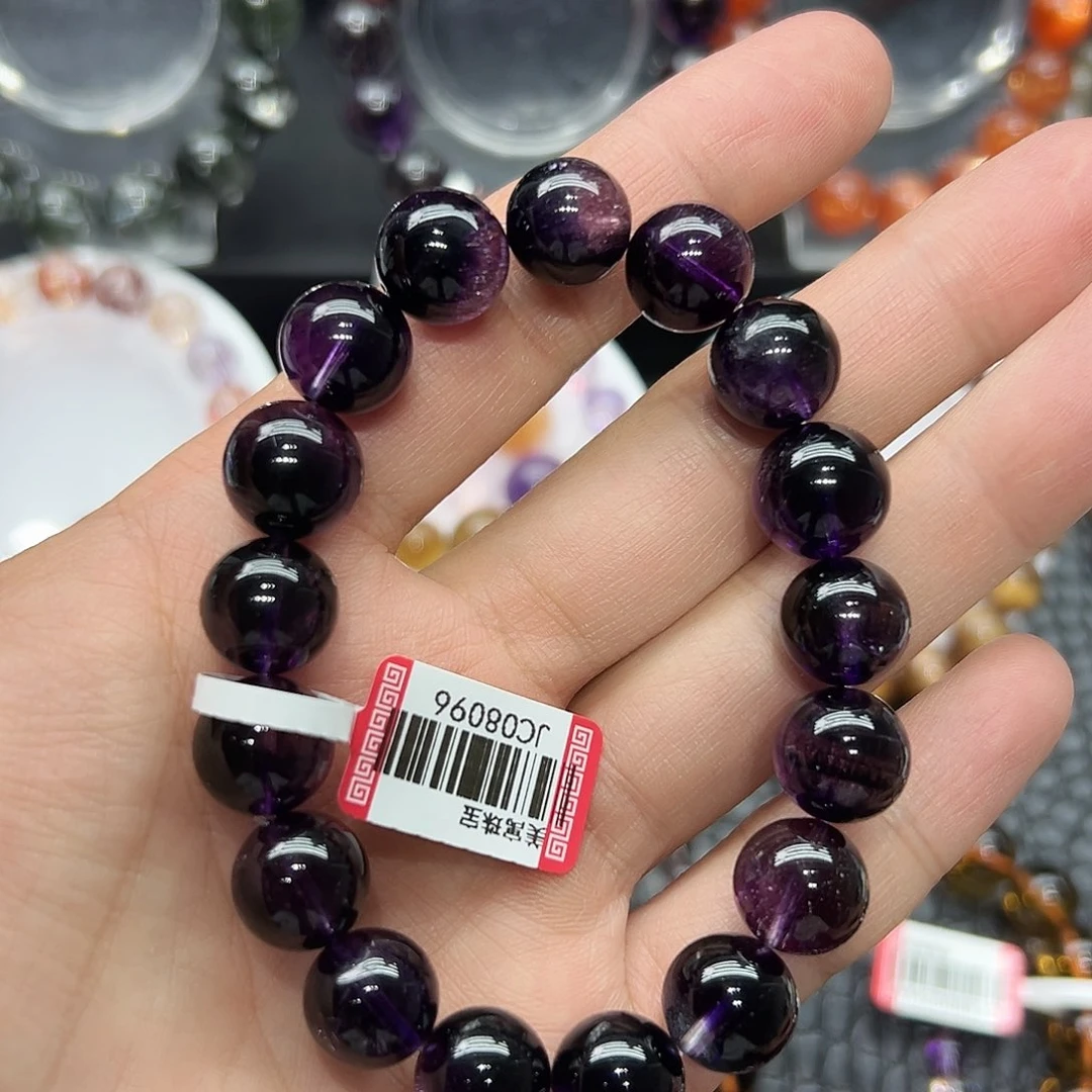 水晶手链未镶嵌好看