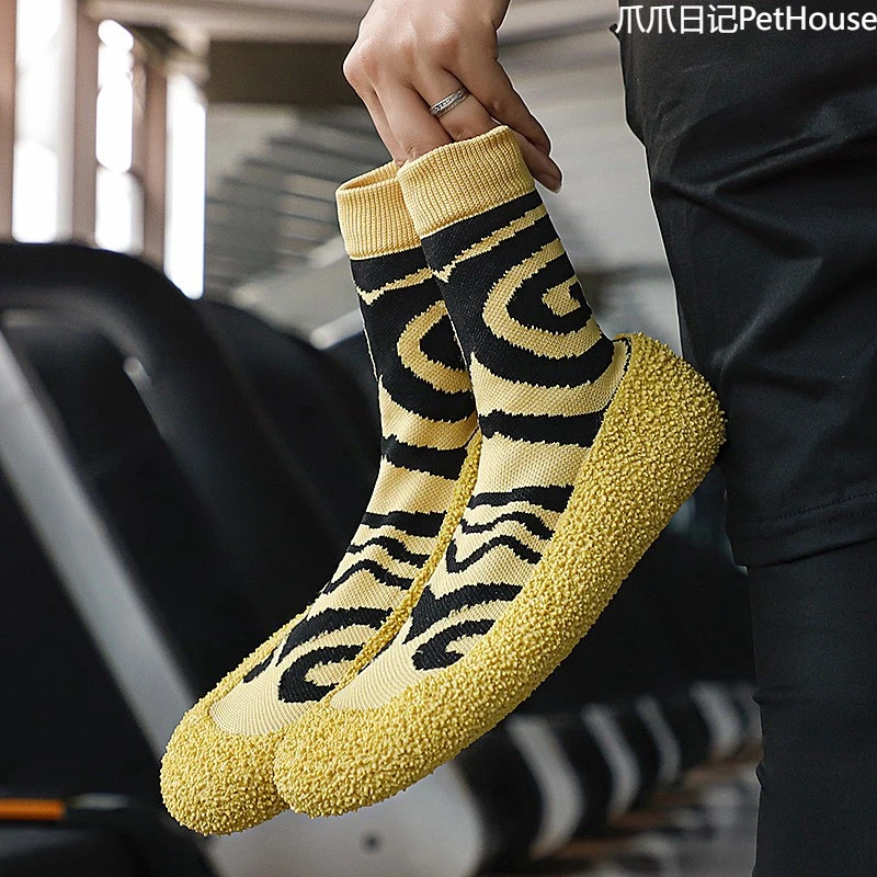 高腰沙滩鞋健身鞋袜子鞋海边度假拍照休闲运动瑜伽室内运动静音鞋