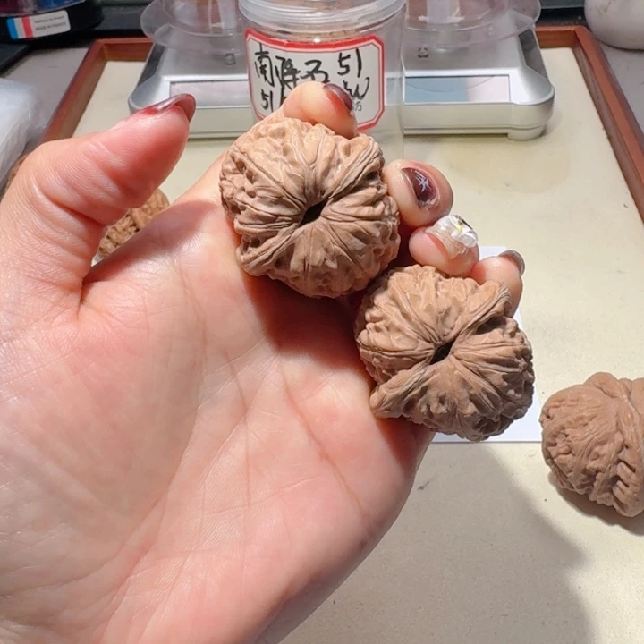 *****吊坠文玩核桃42全品原装无药平谷元宝