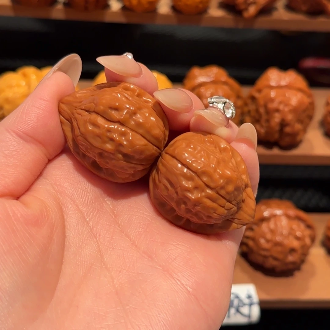 文玩核桃吊坠龟甲纹30 精品2103