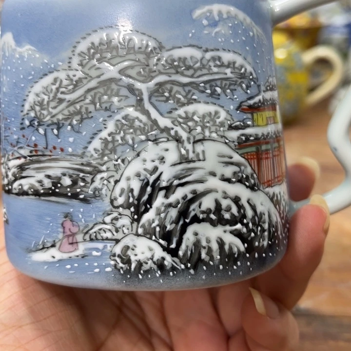 瓷片景德镇陶瓷茶具主人杯茶壶