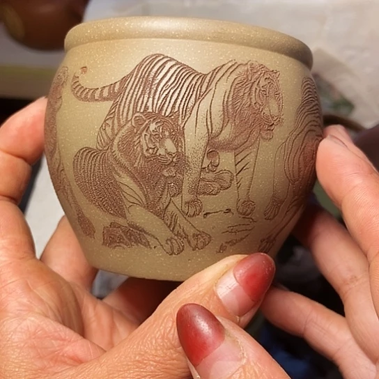 全手工制作宜兴紫砂壶