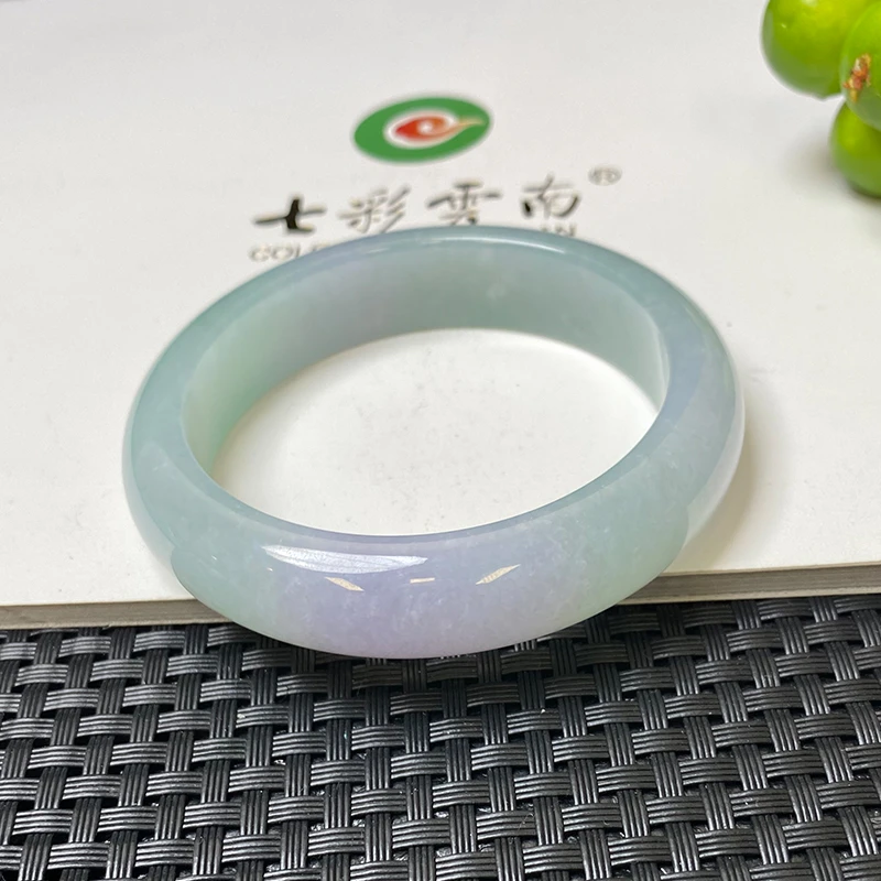 Colourful Yunnan/七彩云南冰种春带彩翡翠手镯