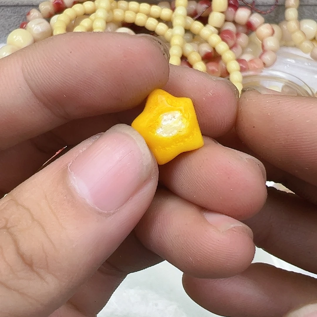 驼骨手串/手链54彩绘驼骨背云小星星