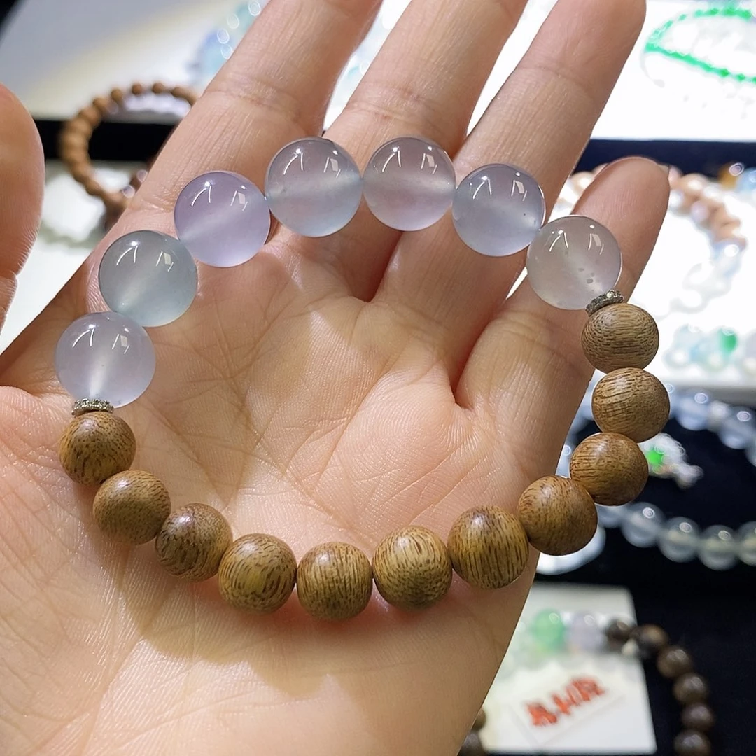 翡翠未镶嵌挂件半串