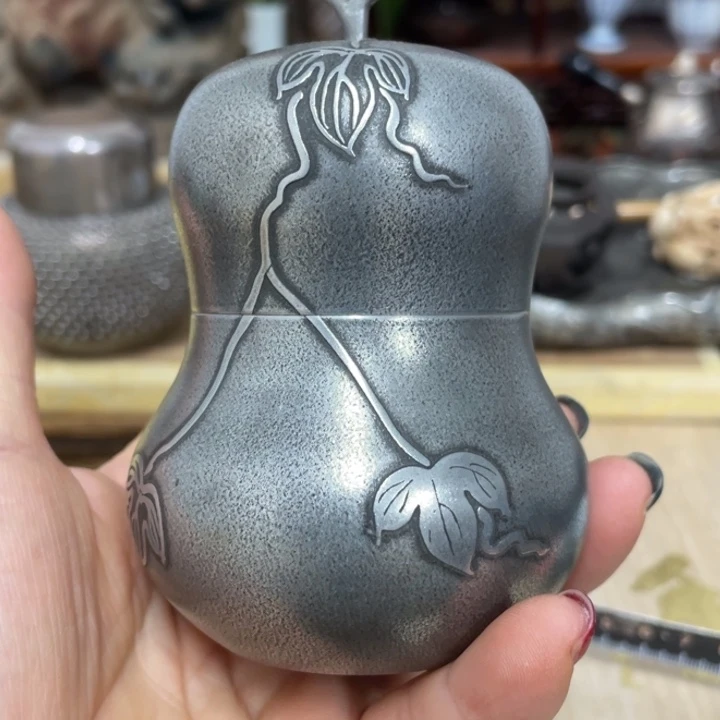 锡中古艺术品摆件