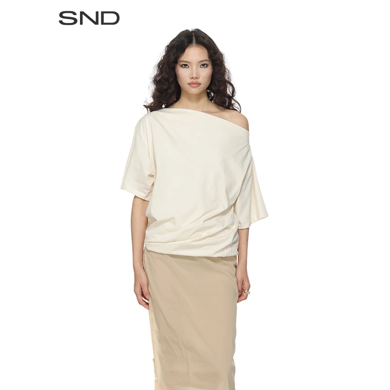 【BASERANGE 设计师品牌】SND PS25 TURN 短袖T恤