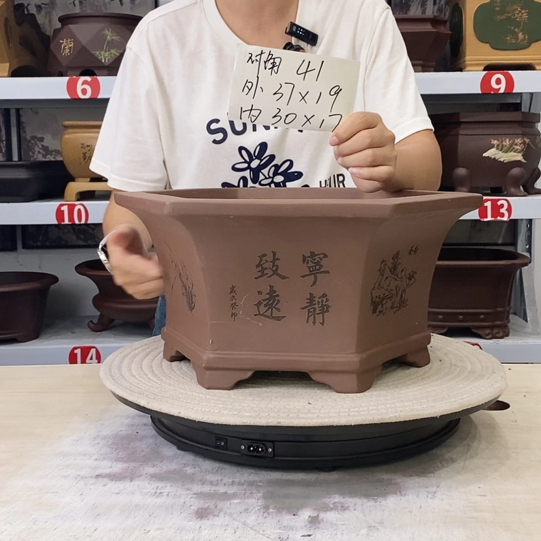 花盆紫砂紫砂花盆