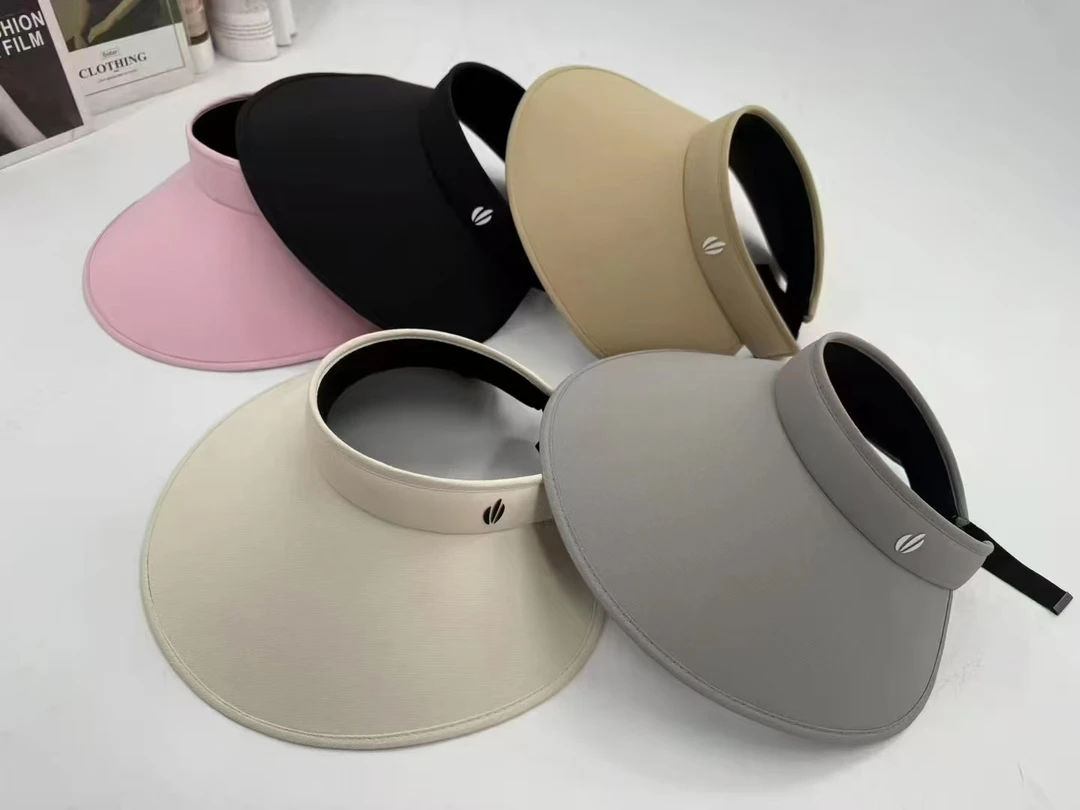 三叶草夏季出游大沿遮阳防晒空顶帽