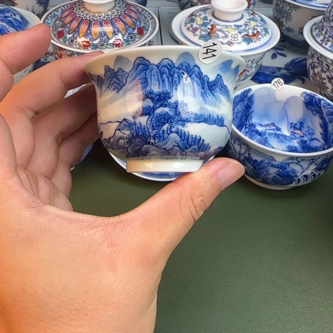彦祖纯手工手绘茶具141