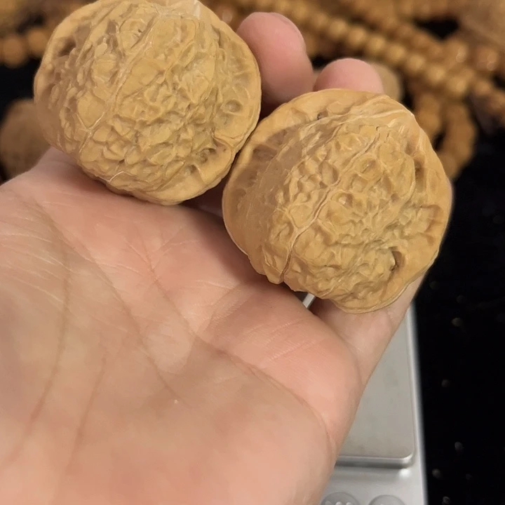 文玩核桃把件42左右练手南瓜墩，编号031