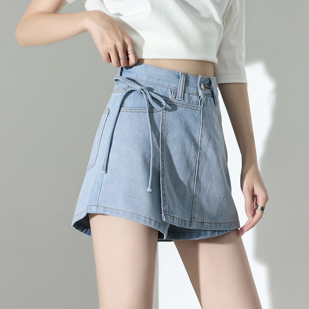 【现货】【运费险】牛仔短裤女2025夏款四分裤上新百搭显瘦大码短裤