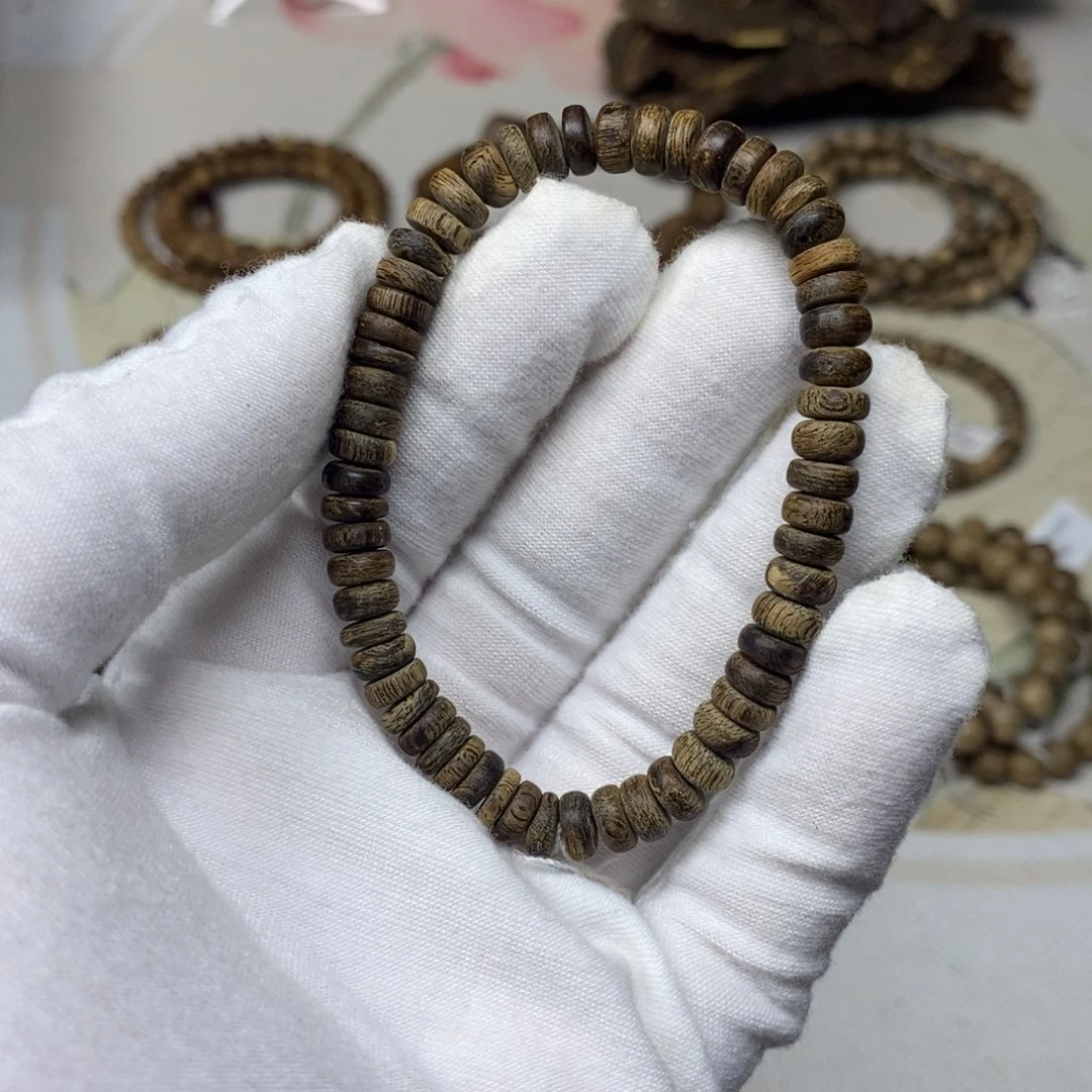 沉香手串柬埔寨 片片 4.2克