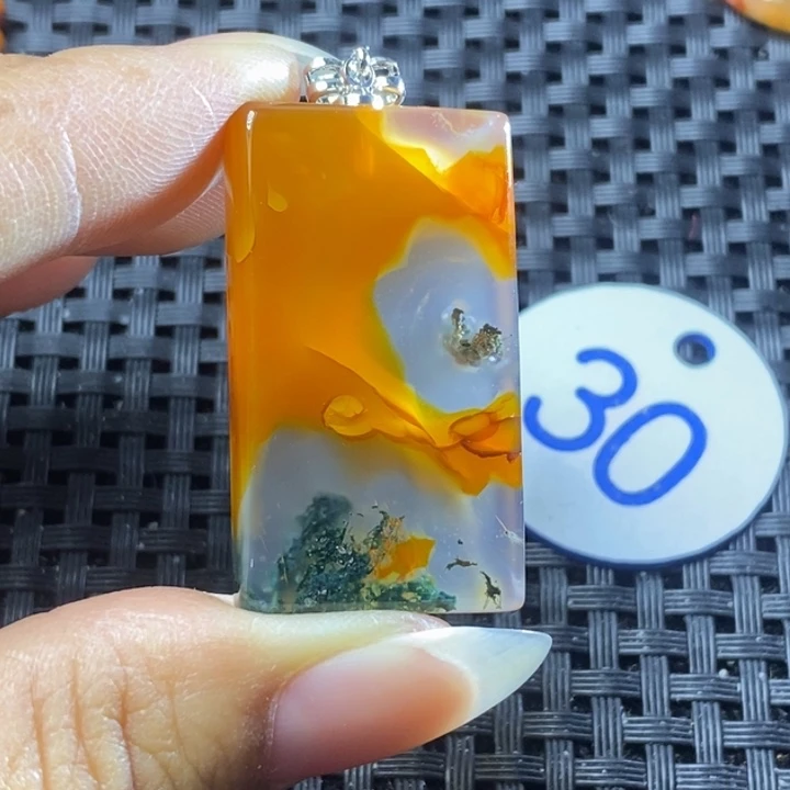 未镶嵌颈饰玛瑙/玉髓用****3