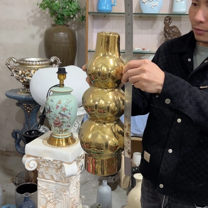 瓶高度45厘米口径5.5厘米微瑕捡漏