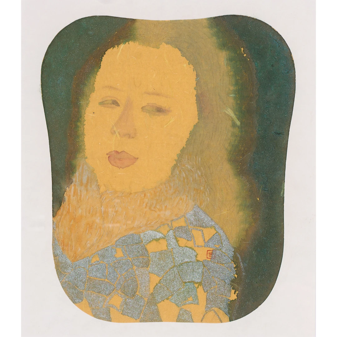 1329、云门张凝【她系列2】31x26cm