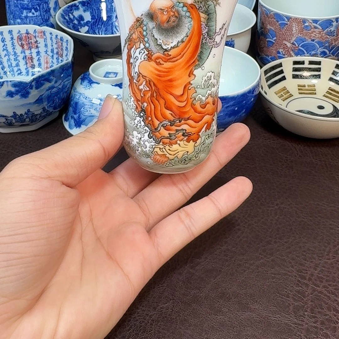 平***福现代景德镇陶瓷杯