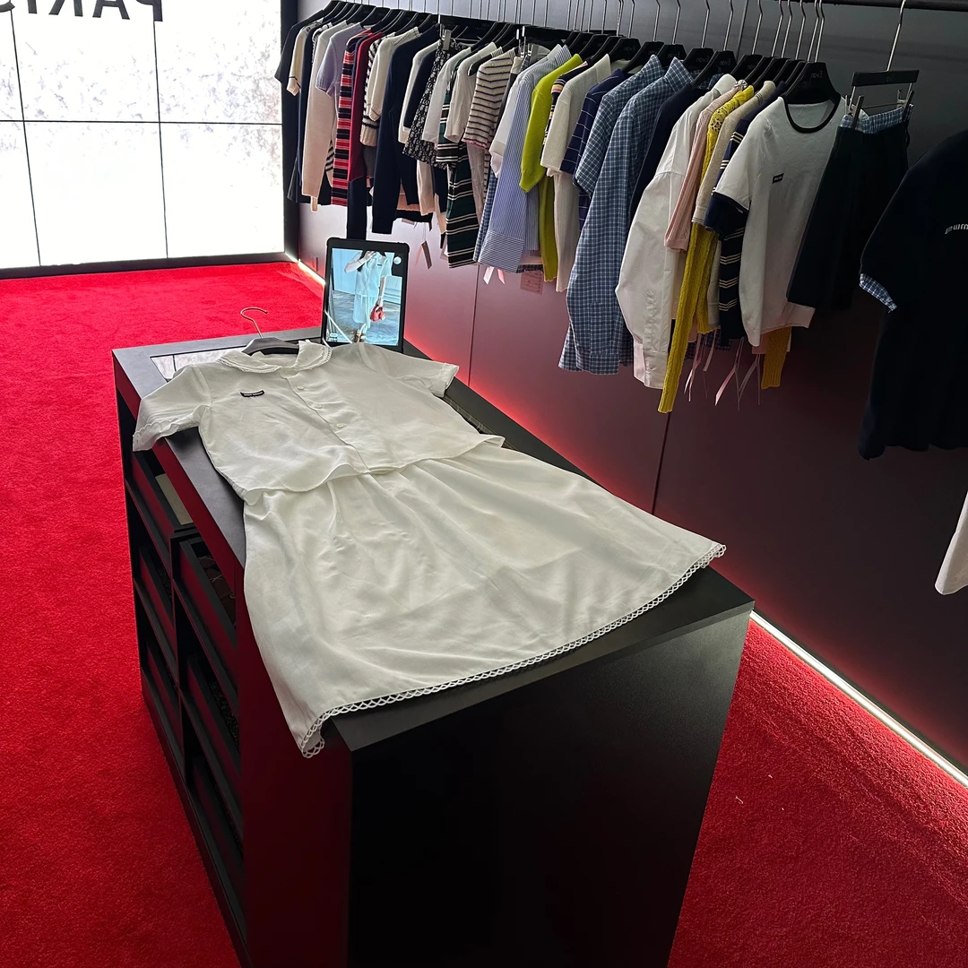 女款+B001【缪家】高版本25N夏新款娃娃领刺绣衬衫短袖上衣+半裙