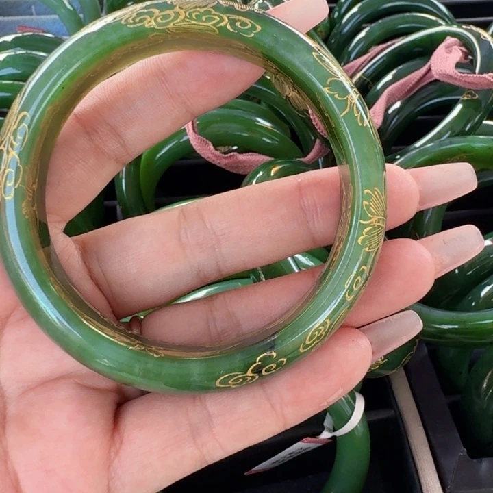 和田玉（碧玉）手镯未镶嵌