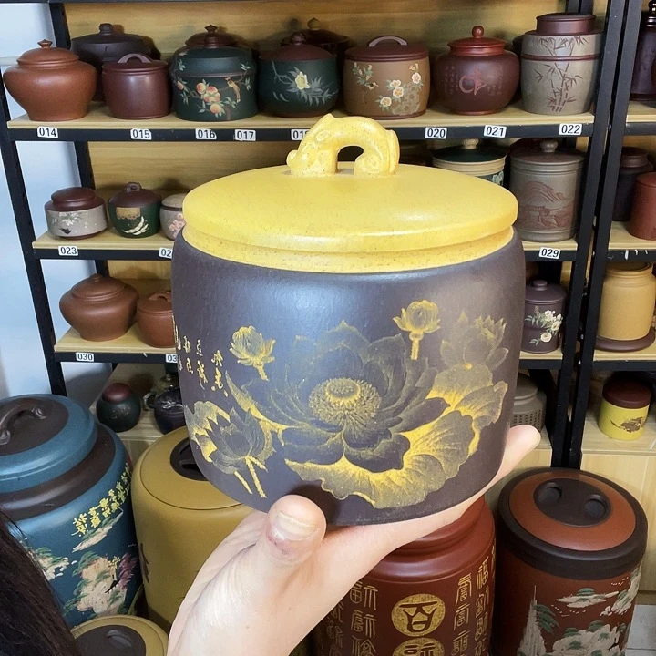 紫砂茶叶罐紫砂茶叶罐