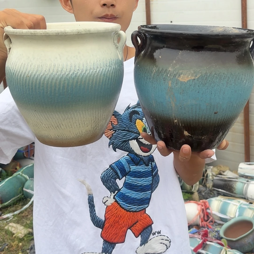 蓝耳瑕疵两个色口径19高度19