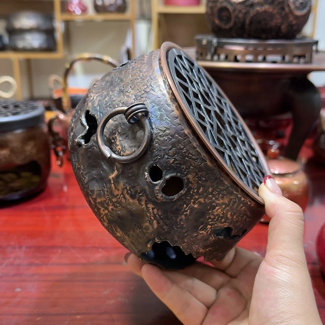 紫铜手工制作摆件